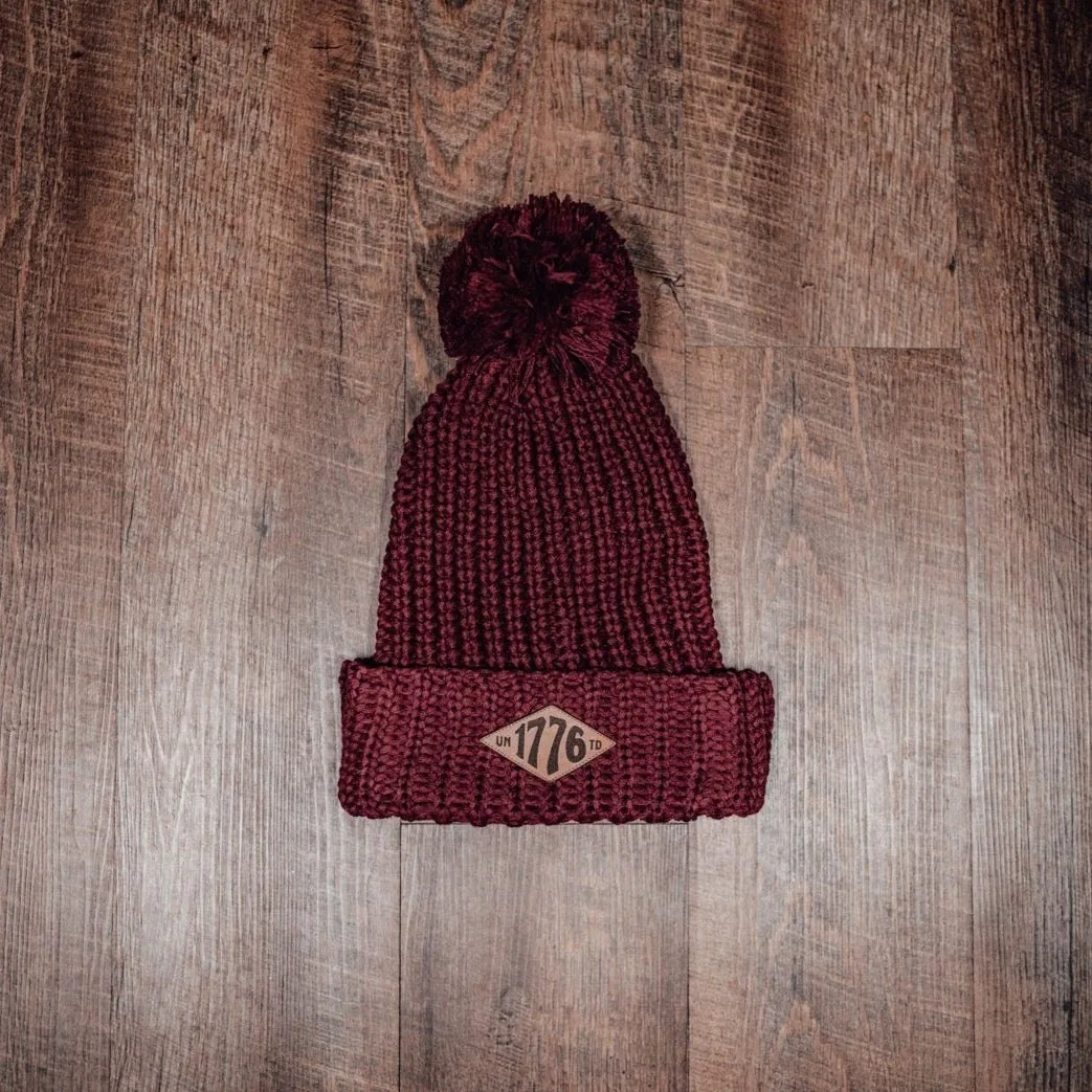 1776 United Pom Beanie - Unisex, Multiple Colors