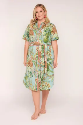 Abbey Shirt Dress in Kokomo