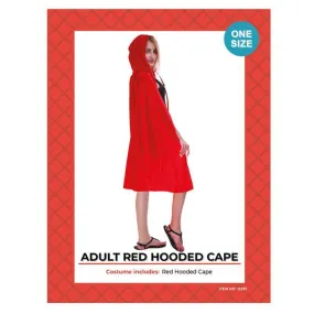 Adult Little Red Riding Hooded Cape