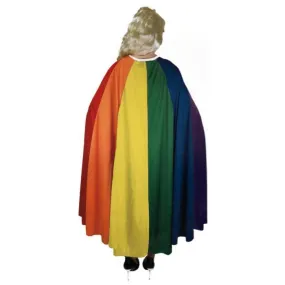 Adults Unisex Rainbow Deluxe Cape