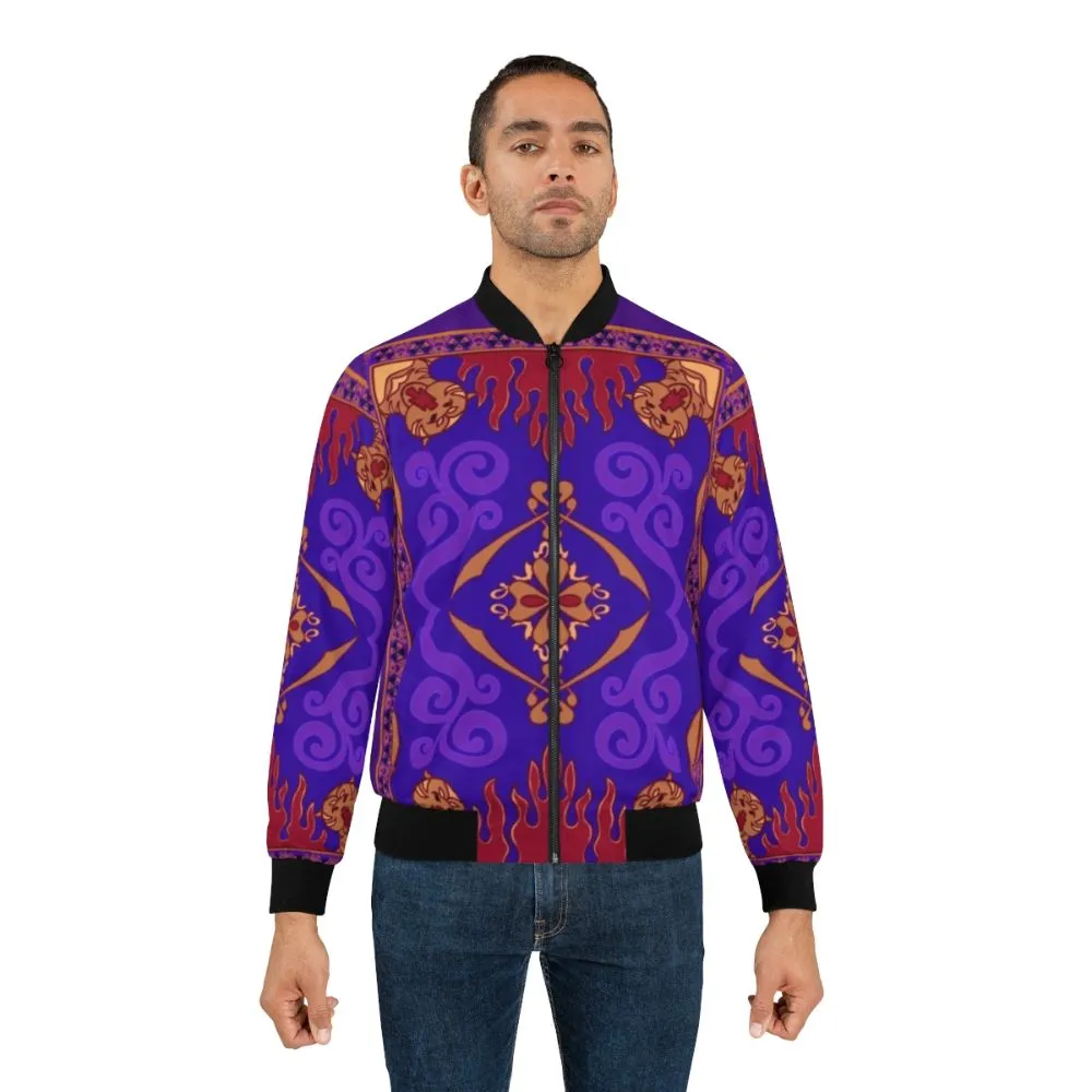 Aladdin 1992 Magic Carpet Bomber Jacket | Disney Classic