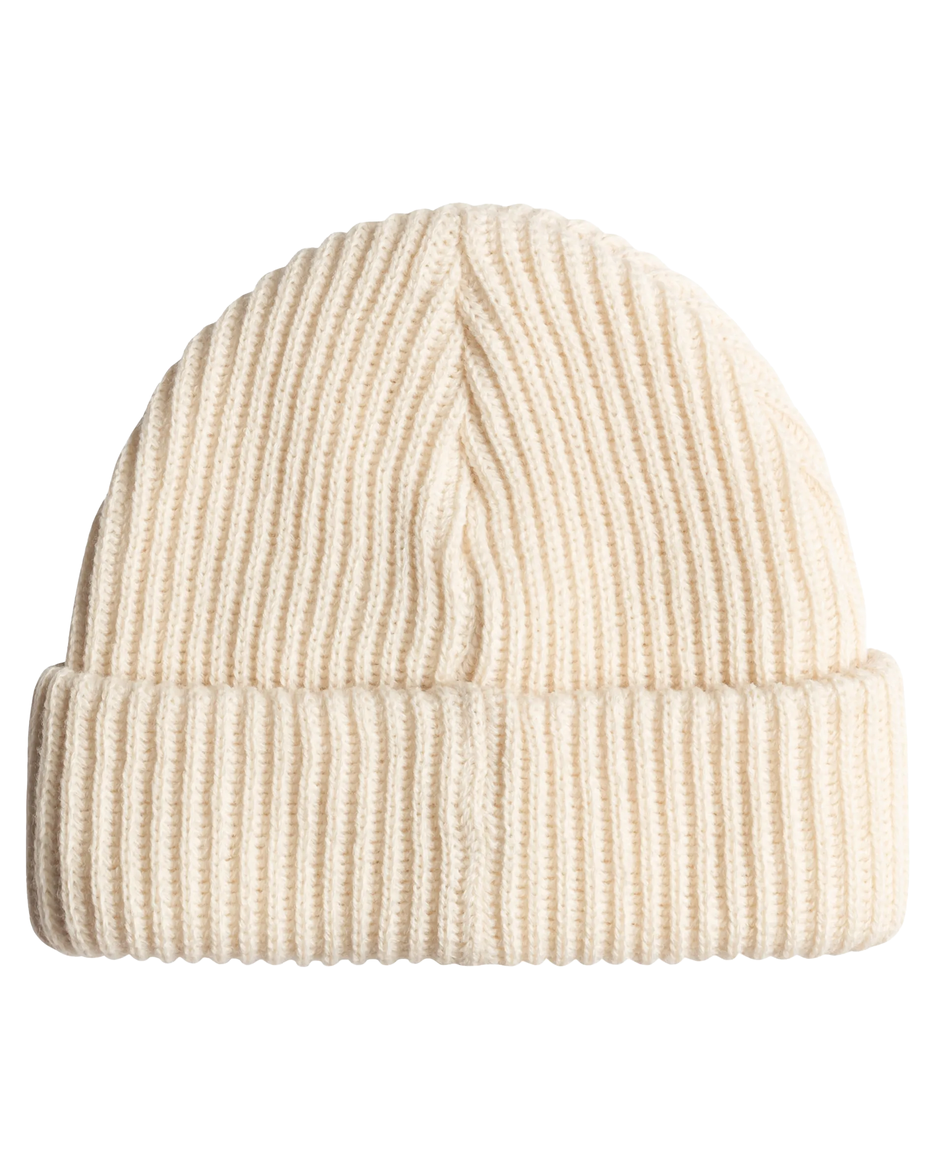 Alta Rib Beanie in White Cap