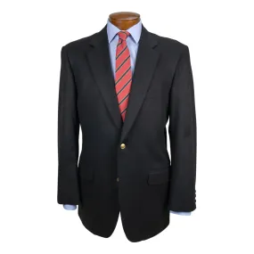 Andover Charcoal Cashmere Flannel Blazer (40R)