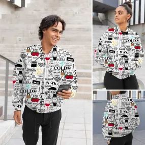 AOP Bomber Jacket - A Sky Full Of Doodles