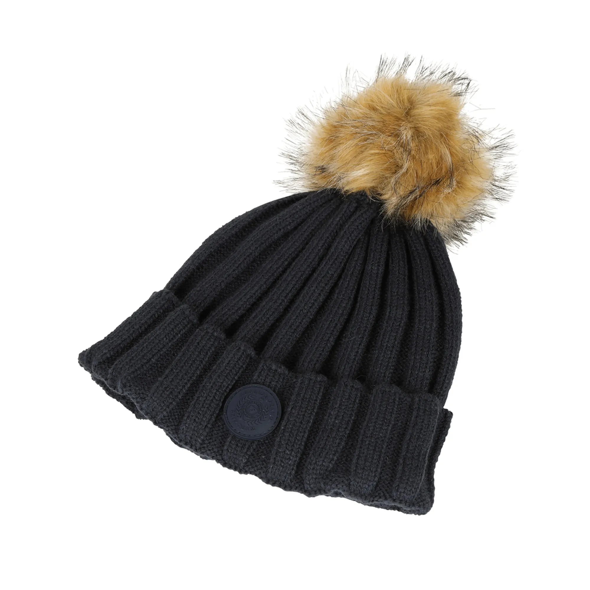 Aubrion Team Bobble Hat - Navy