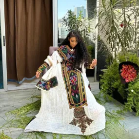 Axum Fetil Habesha Kemis Darker Design Habesha Dress