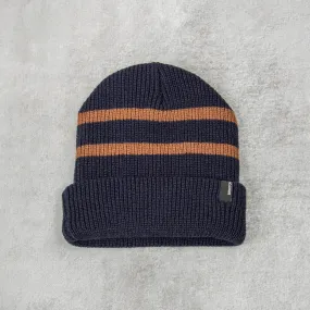 Brixton Heist Beanie - Navy / Bison