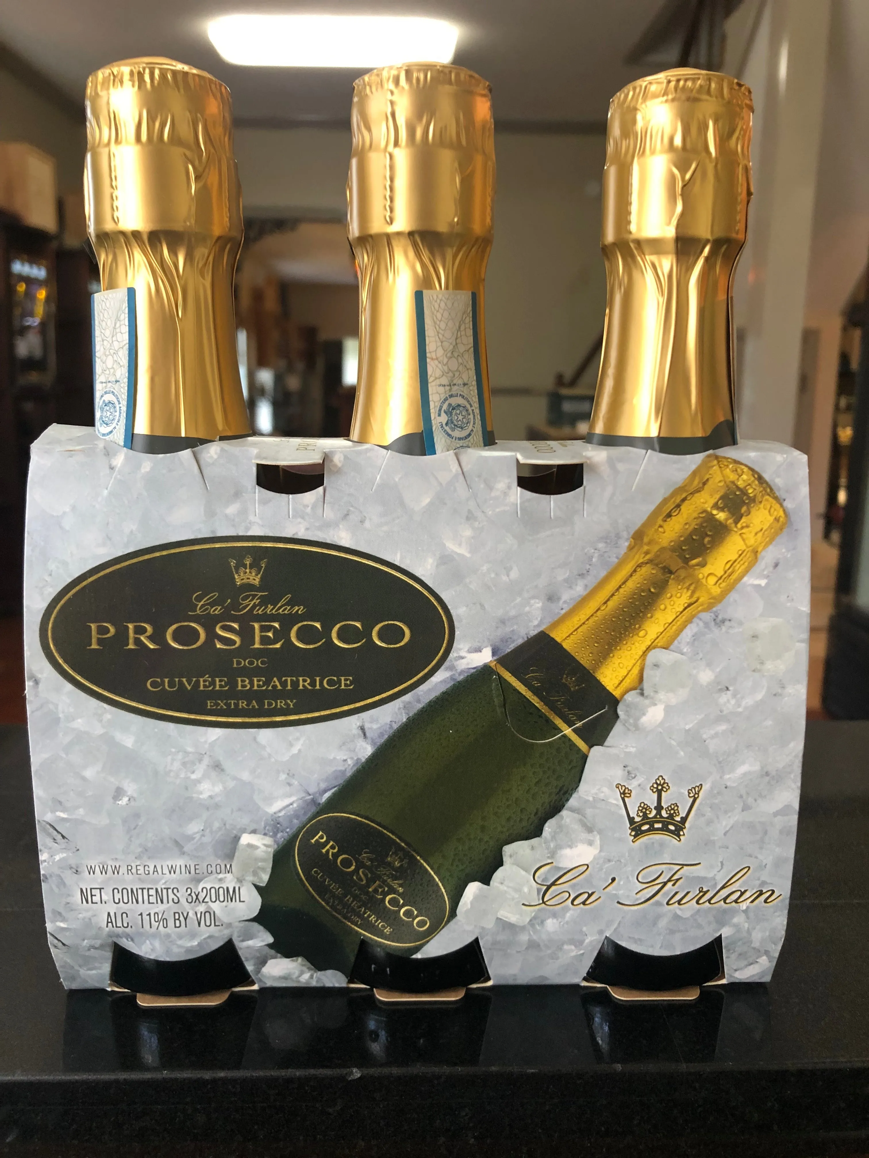 Ca’ Furlan Beatrice 3 pack 200 ml Prosecco