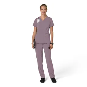 Carhartt Force Cross-Flex Women's Flex Panel V-Neck Scrub Top