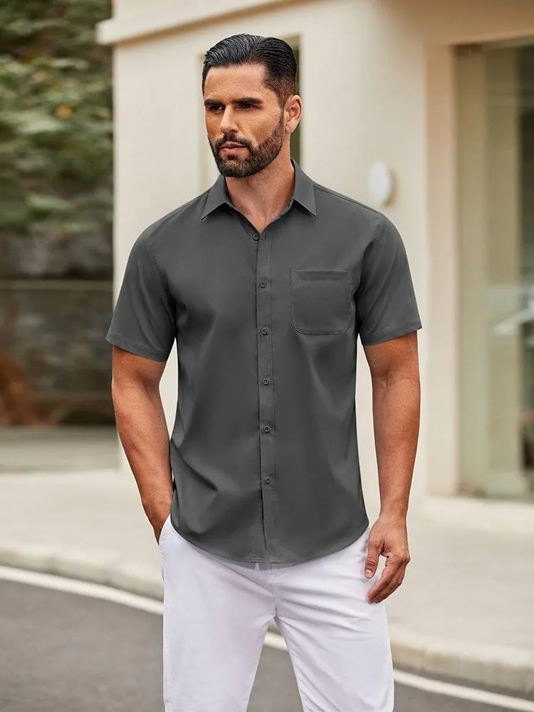 Casual Simple Button Down Shirt (US Only)