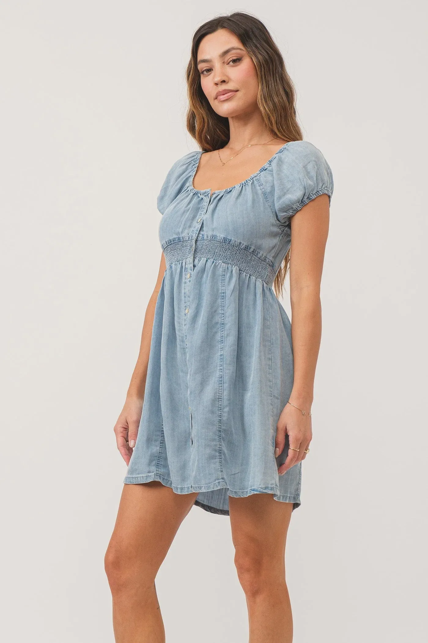 Charlene Dress - Summer Blue