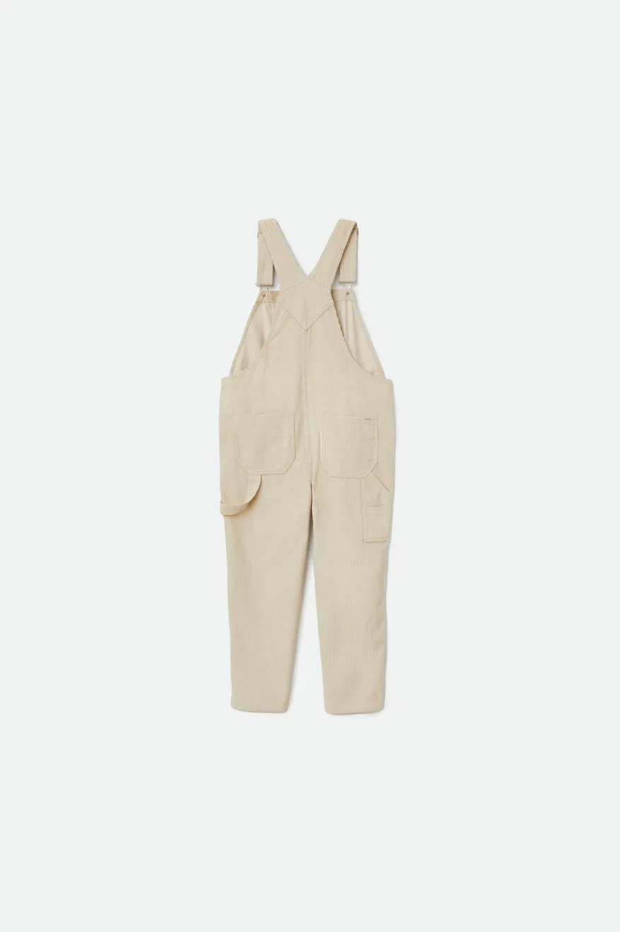 Christina Crop Overall - Beige