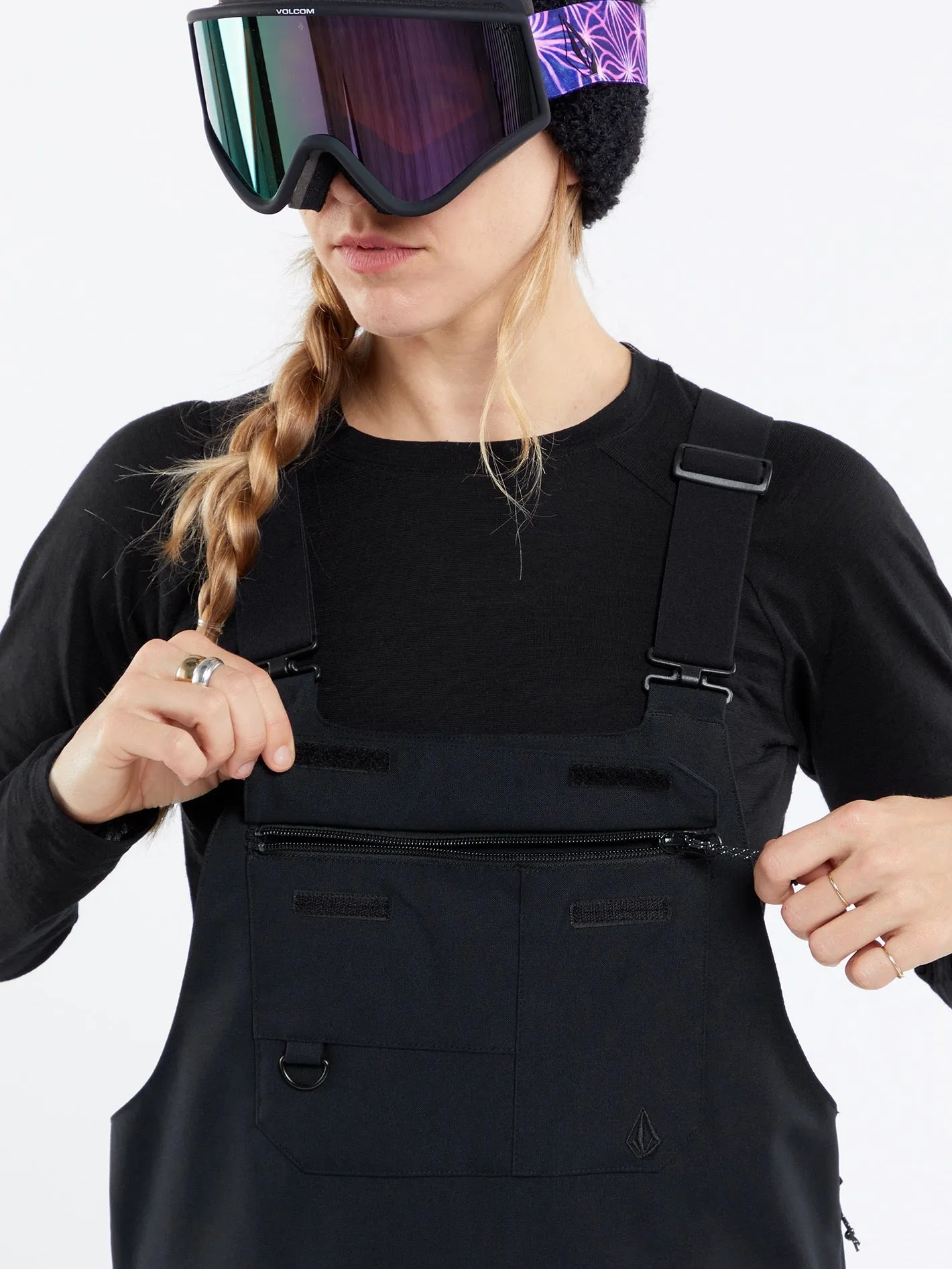 Creston 3Dstretch Bib Overall - BLACK