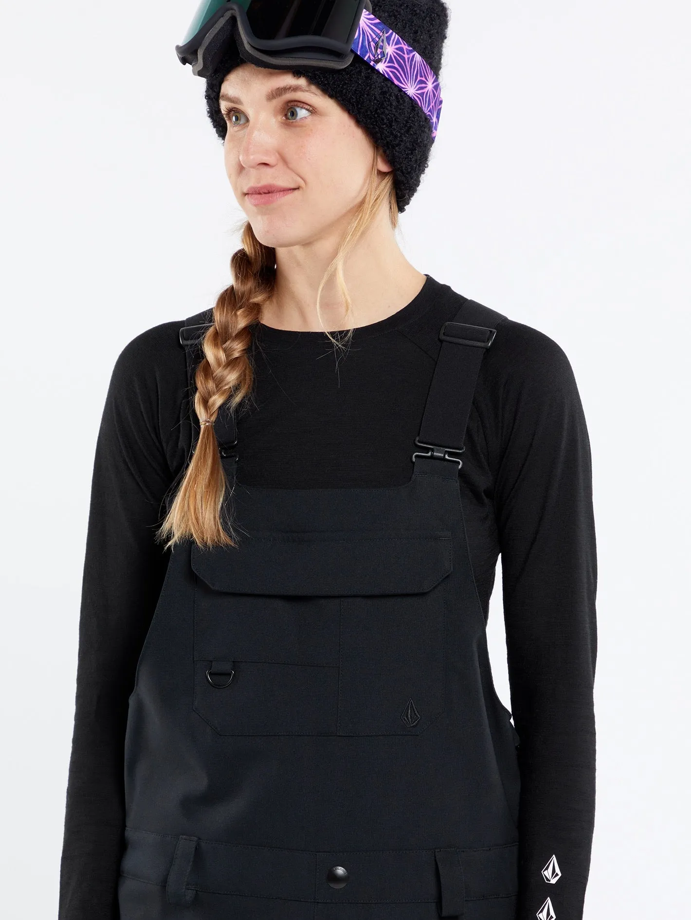 Creston 3Dstretch Bib Overall - BLACK