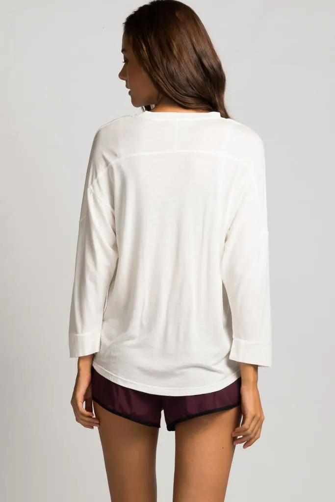 Crop Sleeve Layer Top