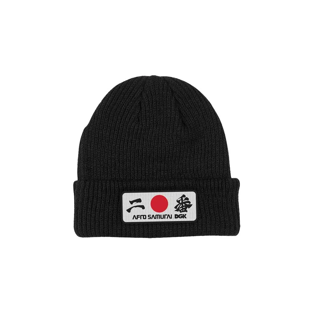 DGK x Afro Samurai Niban Beanie - Black