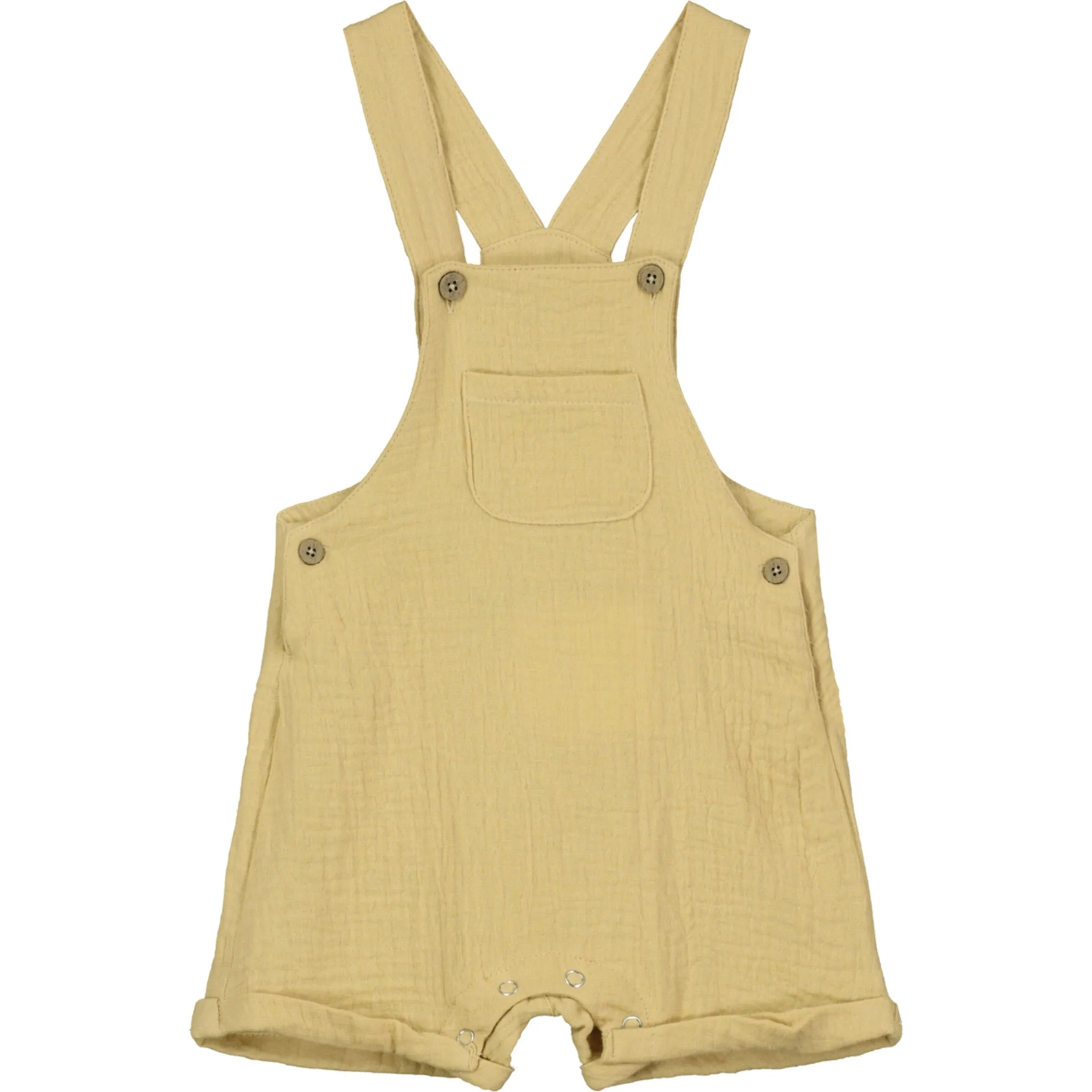 Ettie & H Wella Overall Shorts / Gold