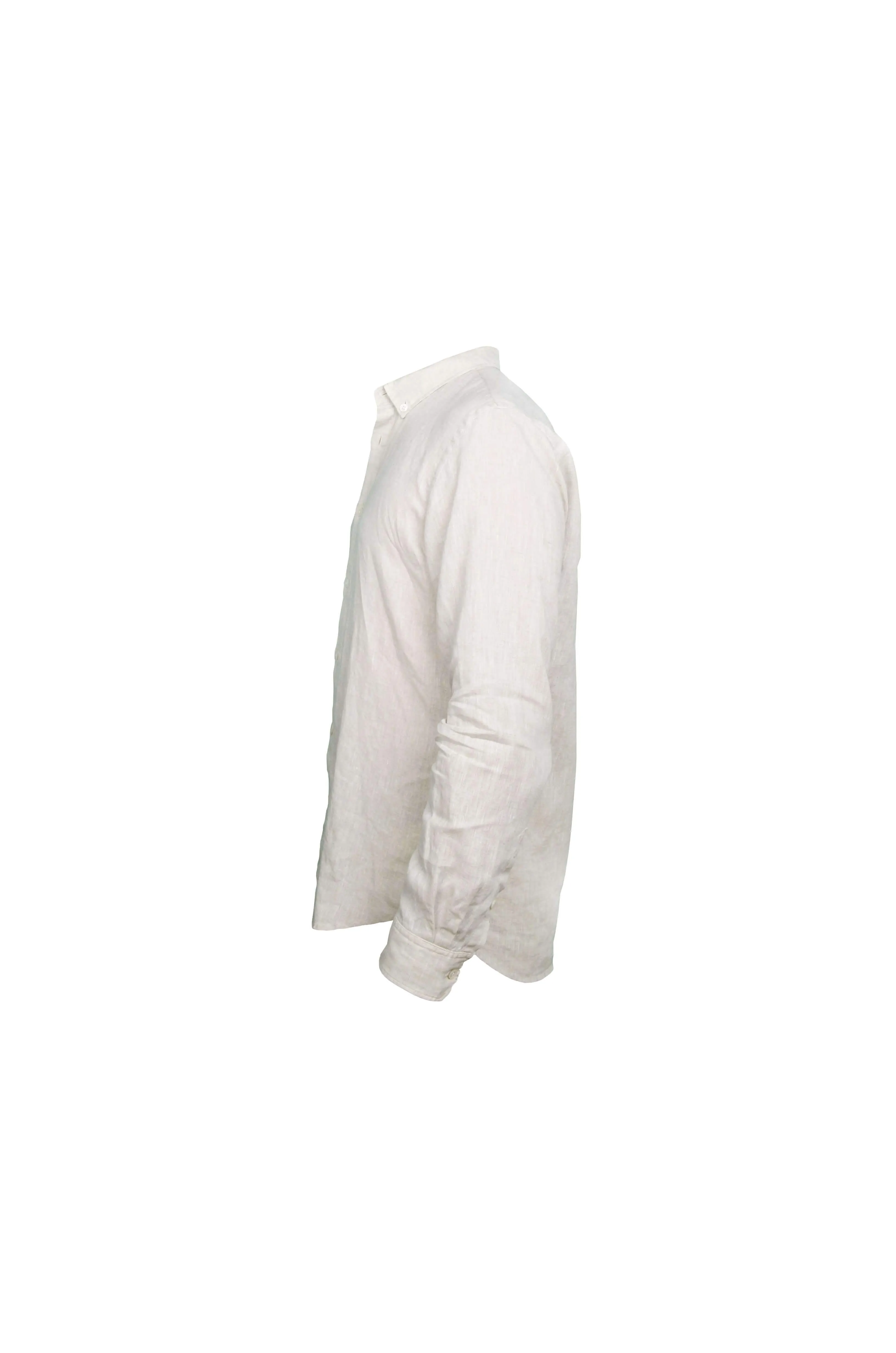 Faros Natural Linen Shirt - Finest Italian Linen