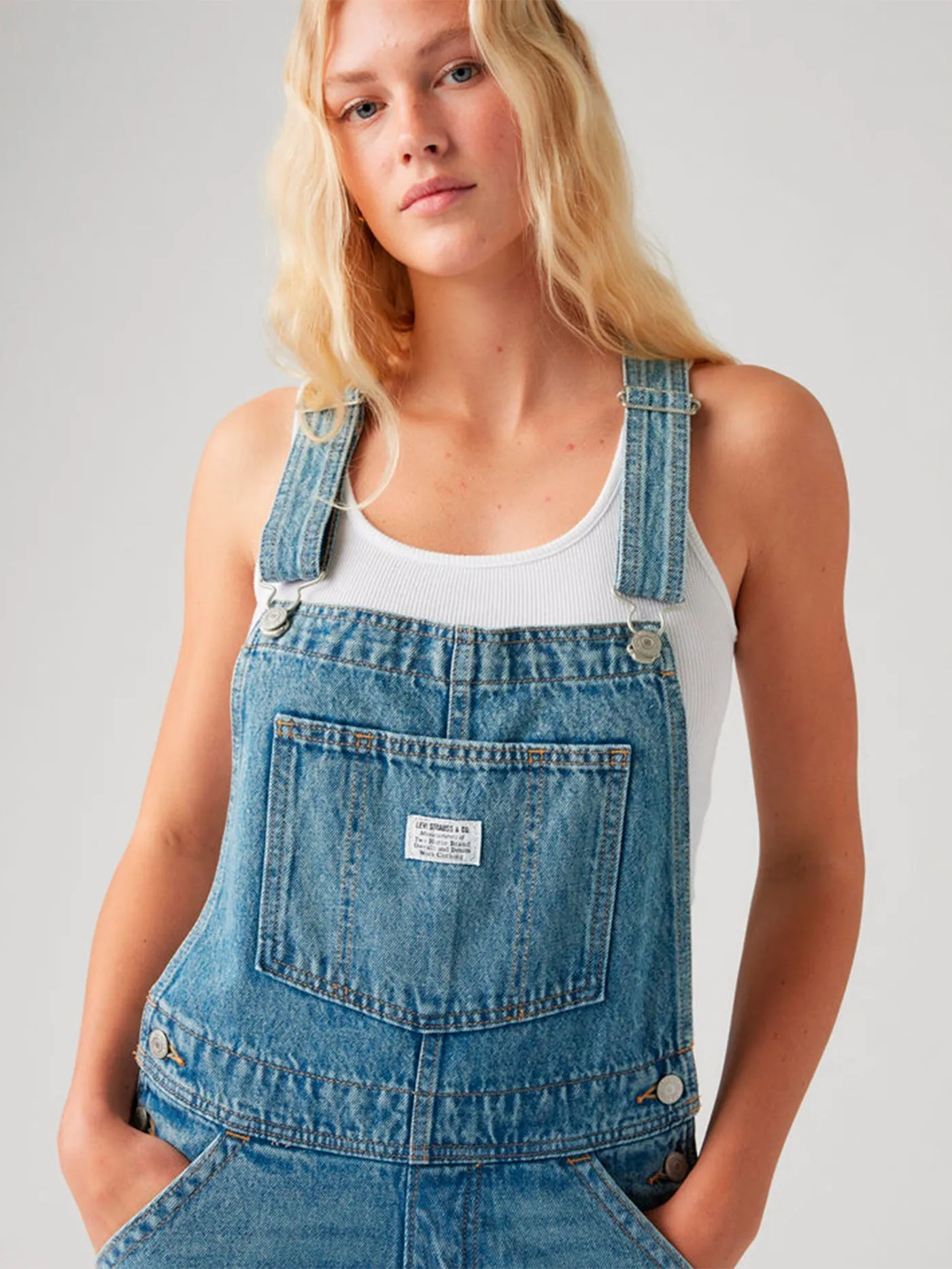 FL Baggy Overall Jeans