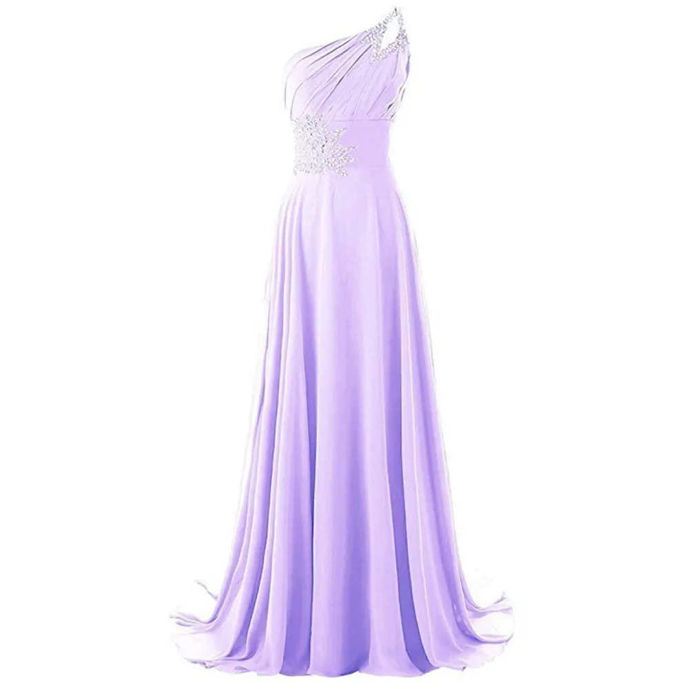 Funki Buys | Dresses | Women's Long Chiffon Evening Dress