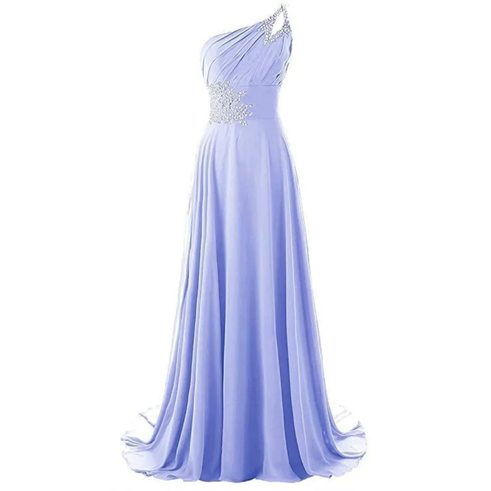 Funki Buys | Dresses | Women's Long Chiffon Evening Dress