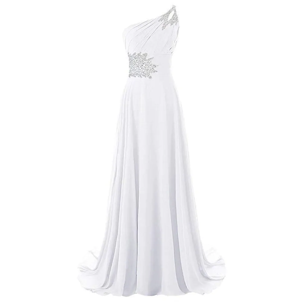 Funki Buys | Dresses | Women's Long Chiffon Evening Dress