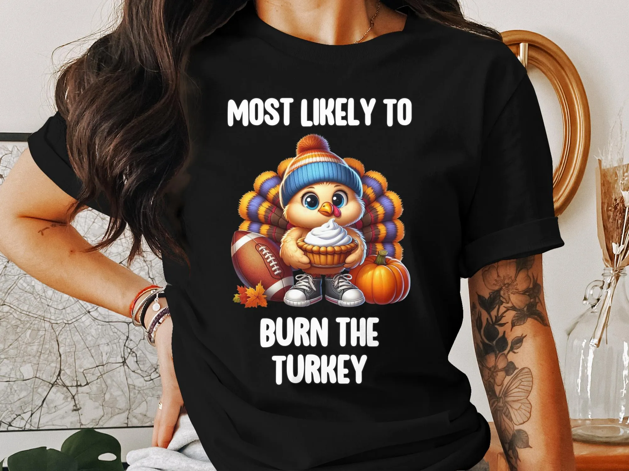 Funny Thanksgiving Shirt, Turkey Burn The Turkey Shirt, Thanksgiving Humor Shirt, Cute Turkey Shirt, Fall Holiday Shirt, Gift Idea