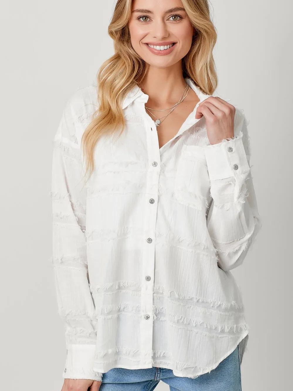 Isabela Top - Ivory