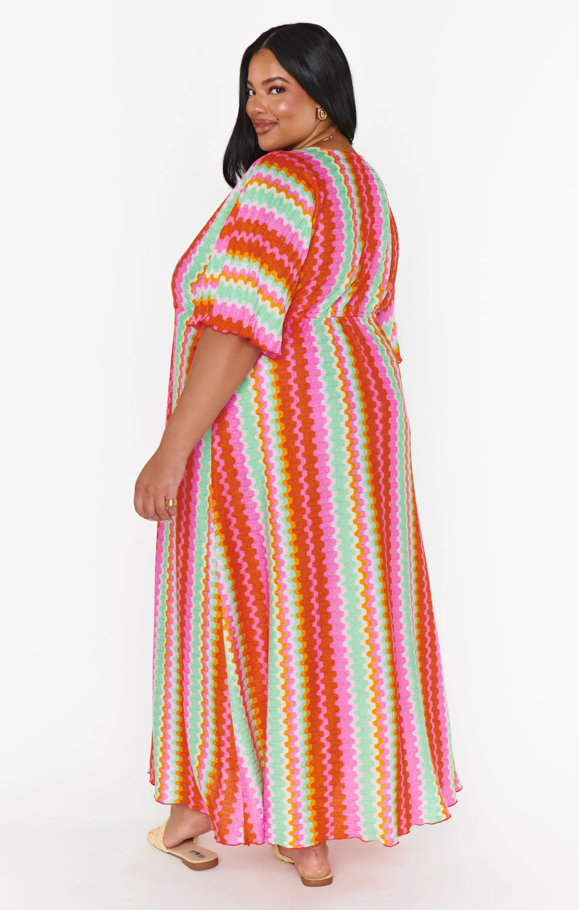 Kenzie Maxi Dress ~ Cabo Groovy Knit