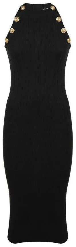 Knit Halter Midi Dress