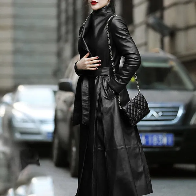 Longing For You Faux Leather Coat