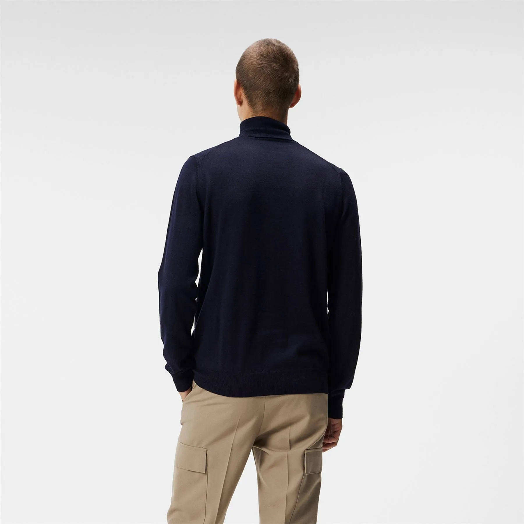 Lyd Merino Turtleneck Sweater JL Navy - AW23