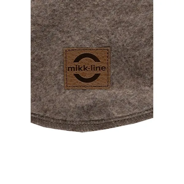 Mikk-Line Cotton Fleece Balaclava with Long Ears Melange Denver