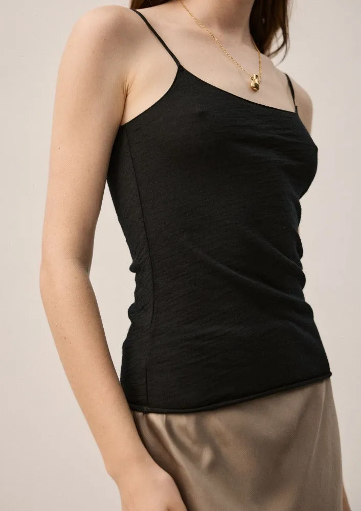 Millie Singlet Black