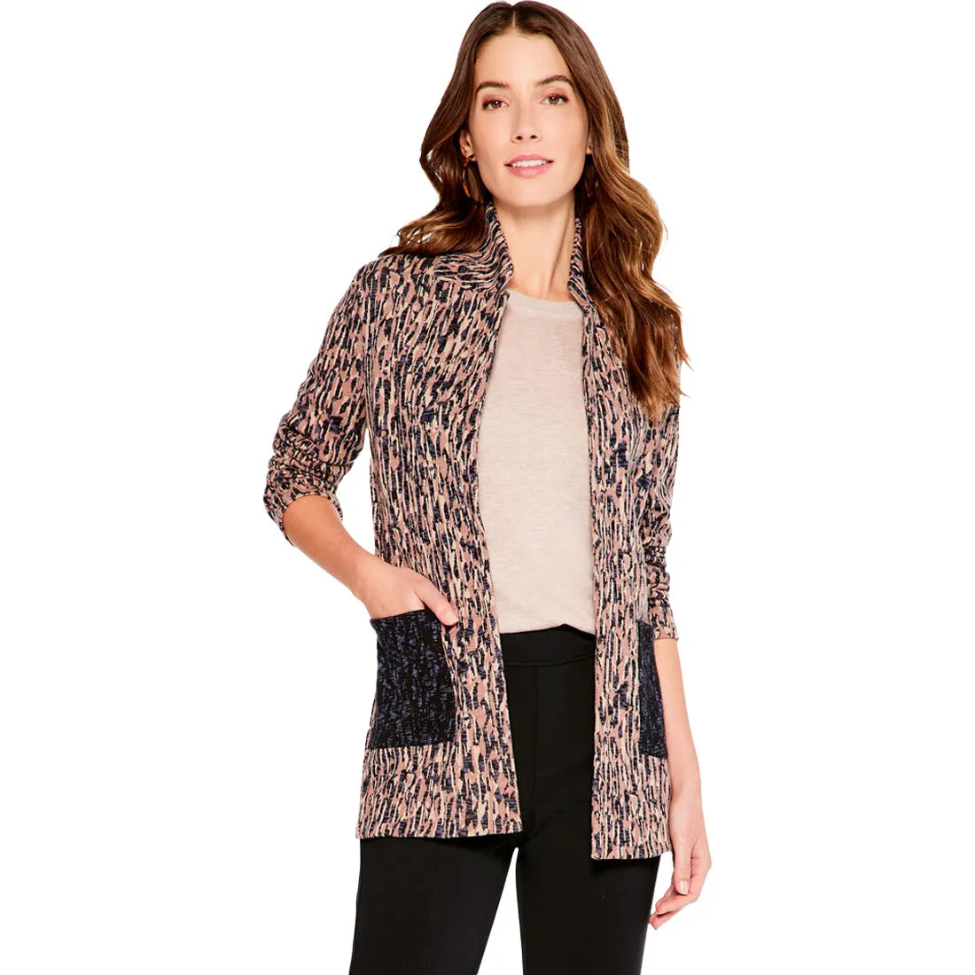 NIC ZOE Bark Mix Blazer - Women's