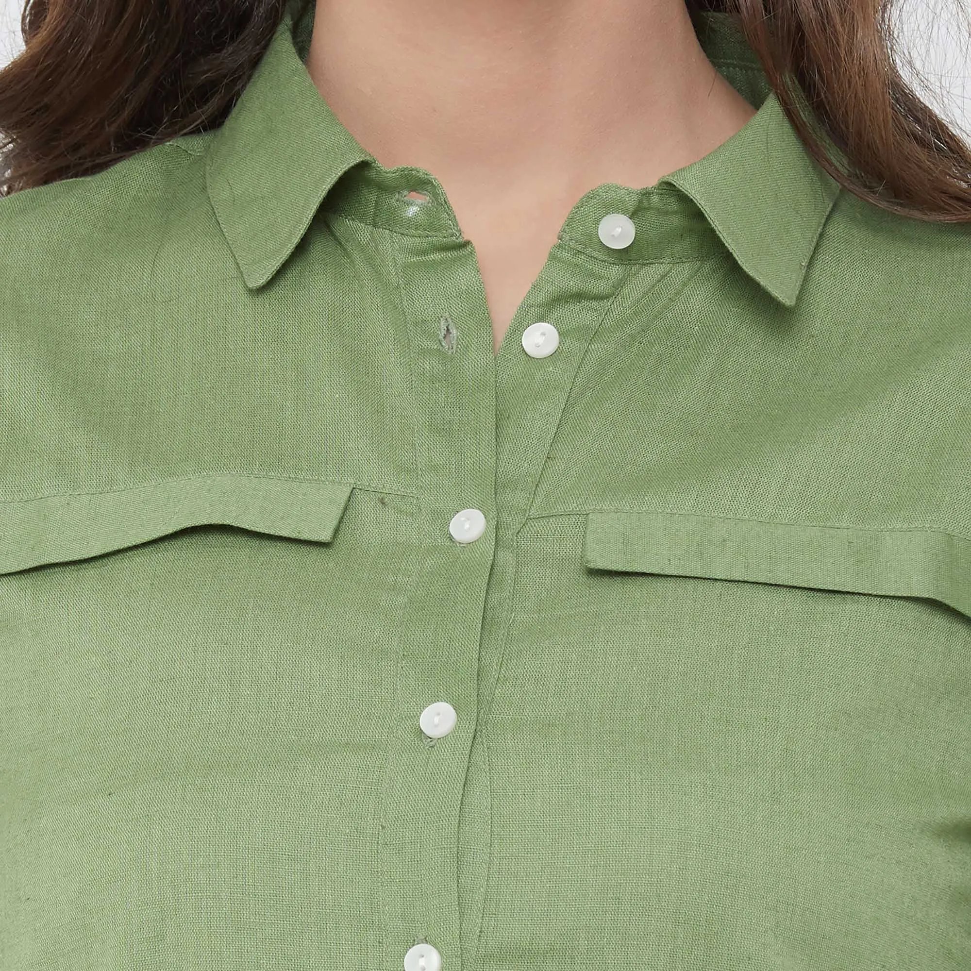 Olive Plane Shirt