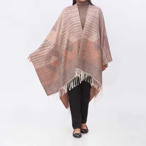 Orange Cape Shawl PW3887