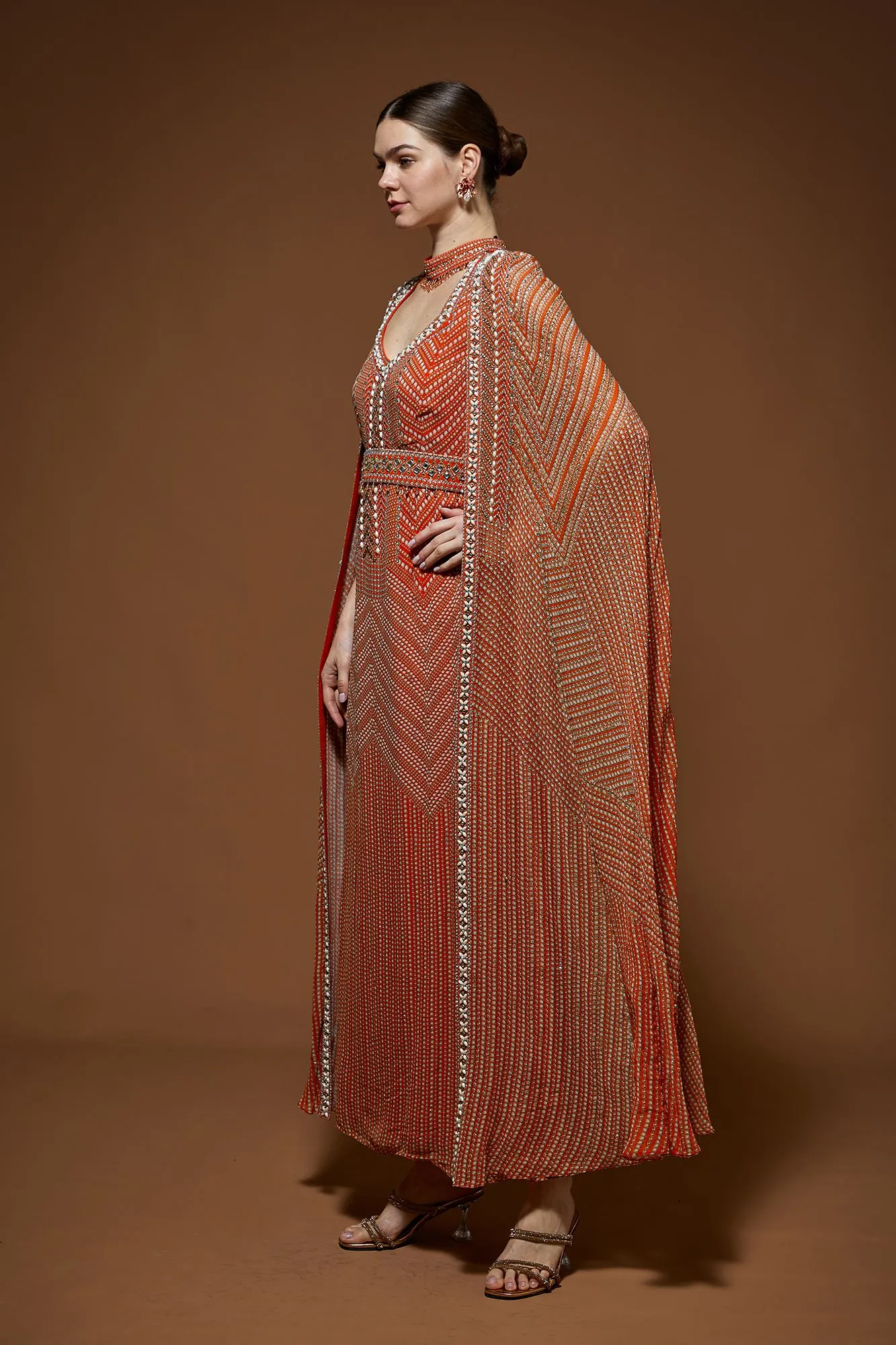 Orange Kaftan