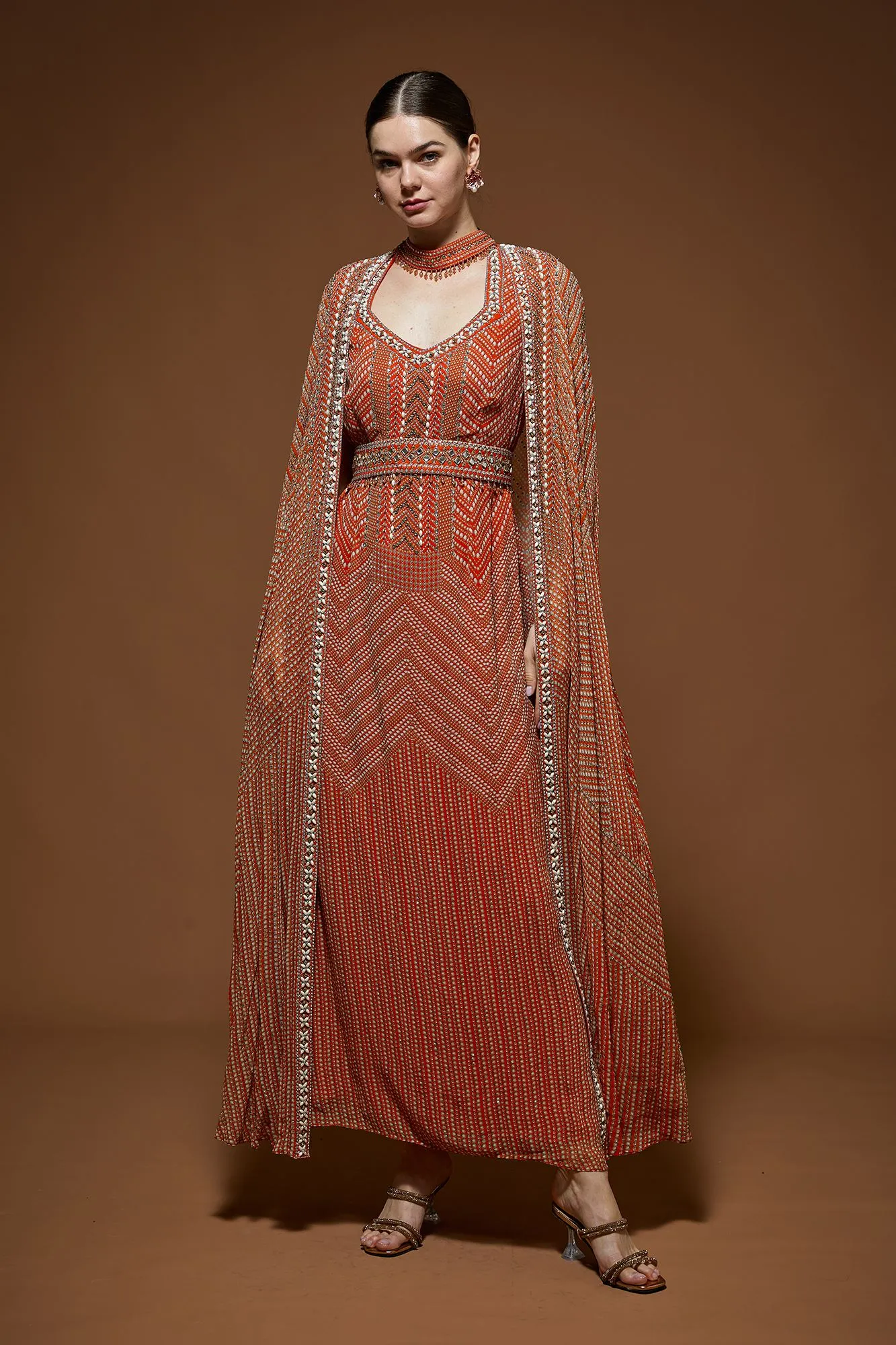 Orange Kaftan