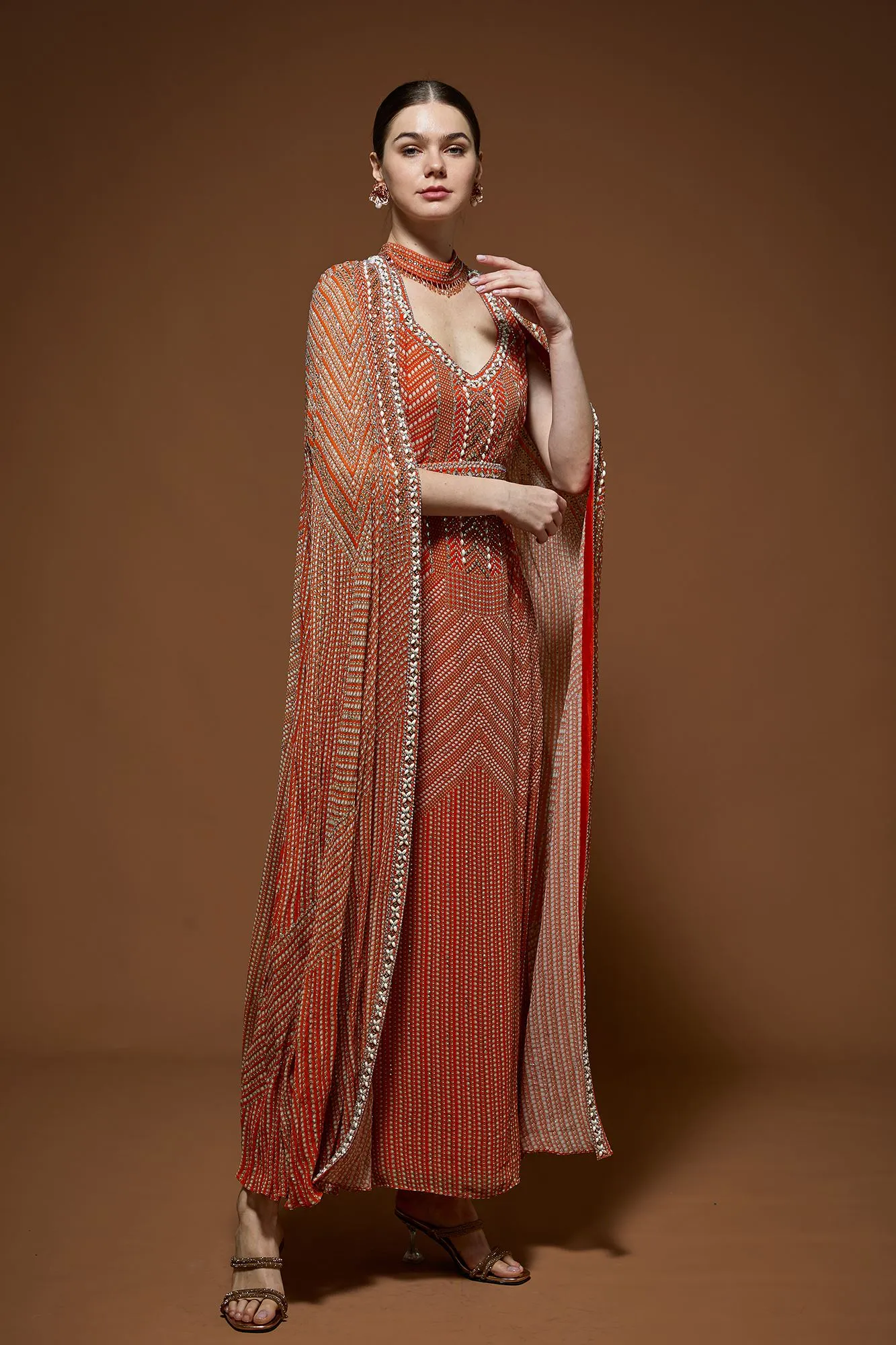 Orange Kaftan