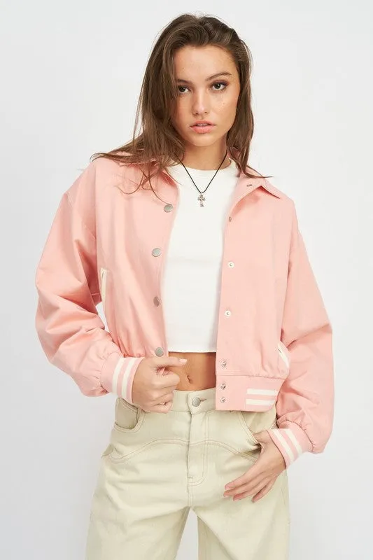 Play It Right Bomber Jacket