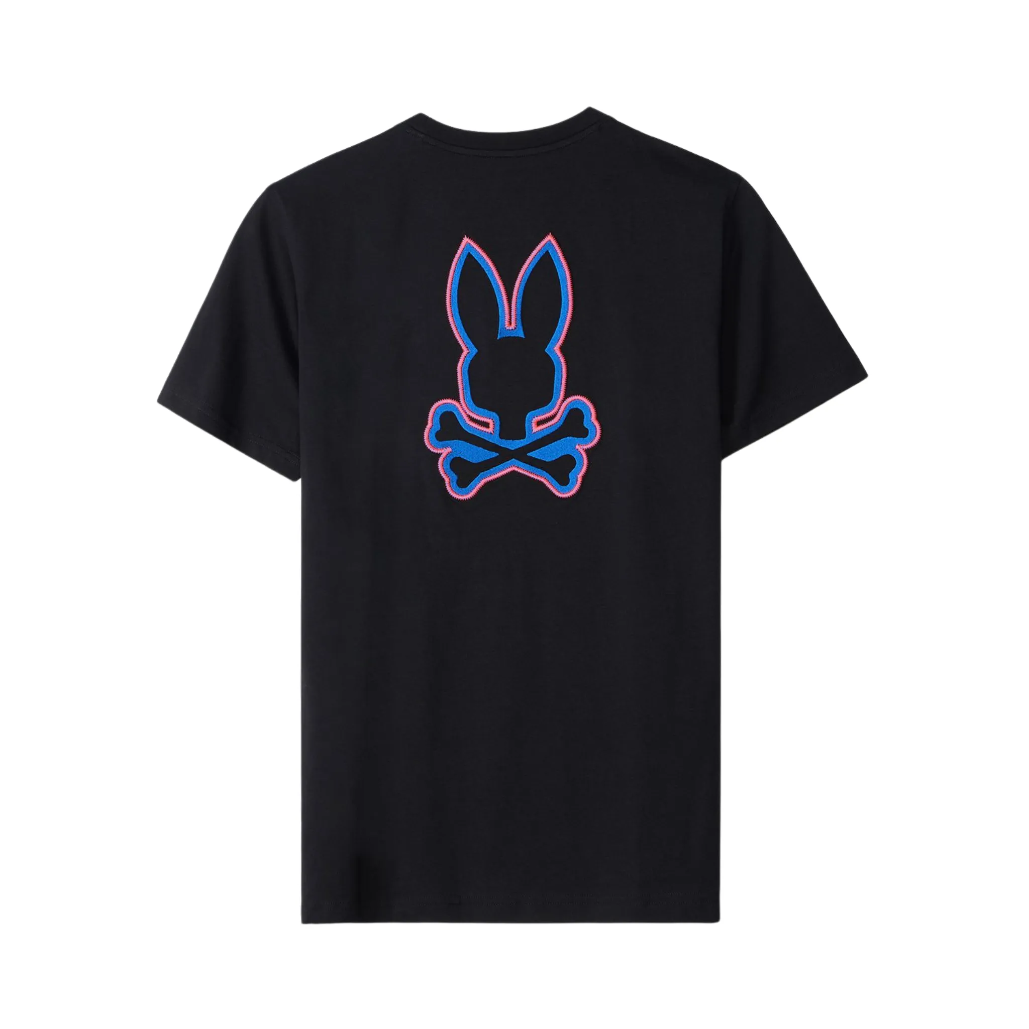 Psycho Bunny Walter Back Graphic Tee (Black)