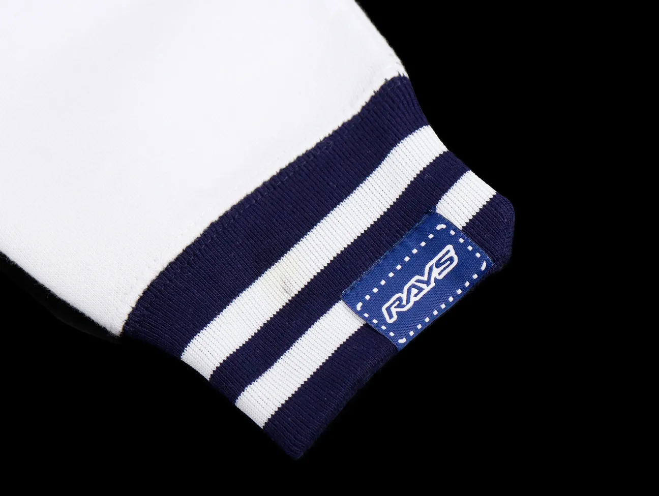 Rays The Concept is Racing Varsity Jacket - Oxford Navy / White