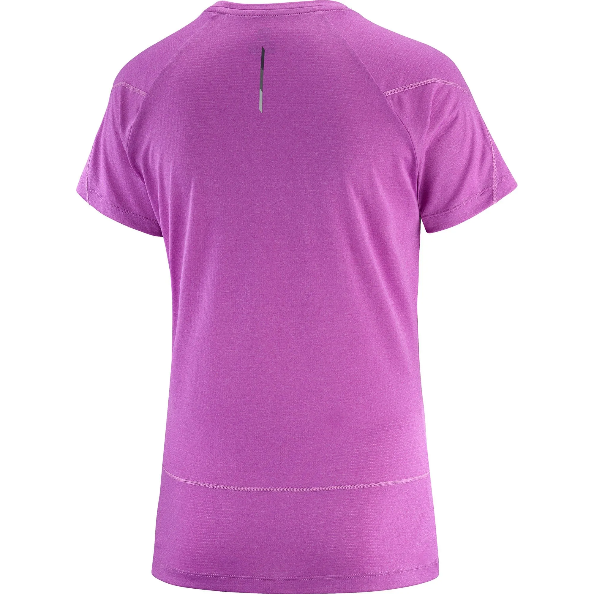 Salomon Women&#x27;s Cross Run SS Tee Sparkling Grape/Heather | Buy Salomon Women&#x27;s Cross Run SS Tee Sparkling Grape/Heather here | Outnorth