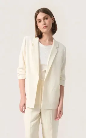 Soaked In Luxury- Shirley Blazer in Whisper White