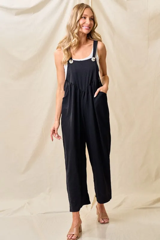 Stay Calm Overall Jumpsuit