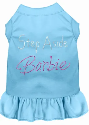 Step Aside Barbie Rhinestone Dress Baby Blue Lg (14)