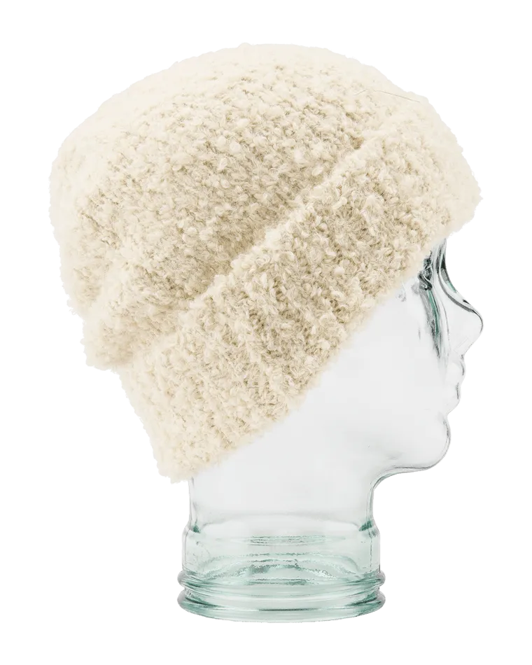 Stone Teddy Beanie in Moonbeam