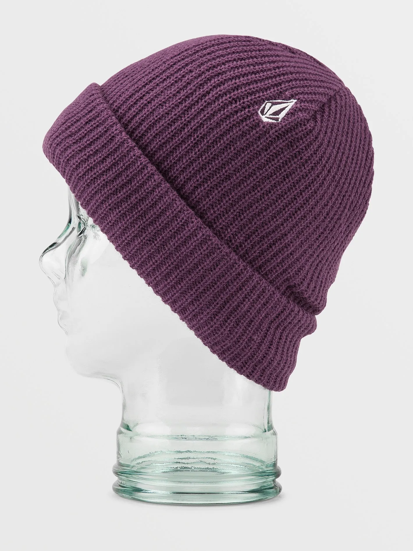 Sweep Lined Beanie - BLACKBERRY