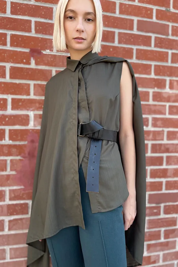 Tangi Top in Olive